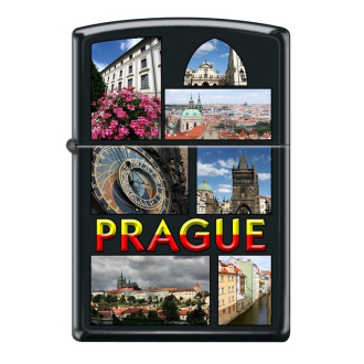 Zapalovač ZIPPO 26792 Prague Collage