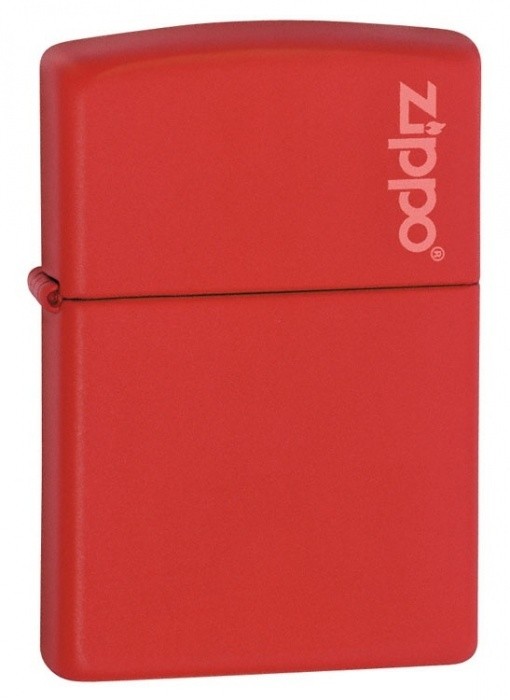 Zapalovač ZIPPO 26096 Red Matte Zippo Logo
