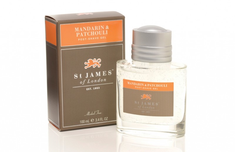 St James of London Mandarin &amp; Patchouli, gel po holení