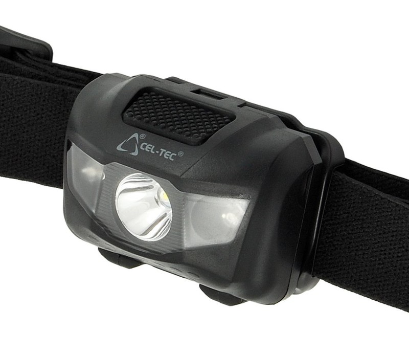 LED čelová svítilna CEL-TEC HL150A Black panther