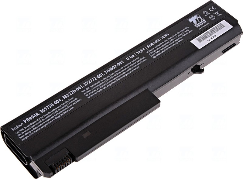 Baterie T6 Power PB994A, 360483-004, 364602-001, 365750-004, 372772-001, 383220-001, 382553-001, 393549-001, 393652-001, HSTNN-CB48