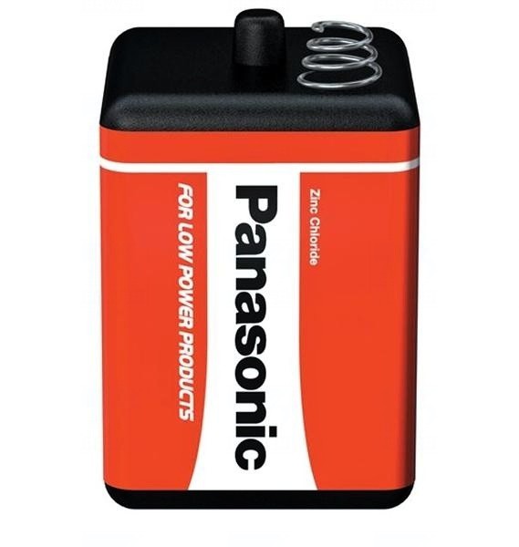 Baterie Panasonic 4R25, 4R25X, V430, 4AS2, PJ996, EN-529, MN/PC908, Zinc Chloride, 6V, blistr 1 ks
