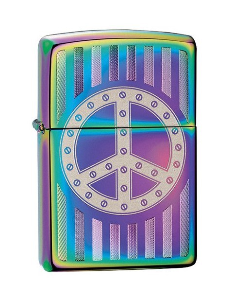 Zapalovač ZIPPO 26025 Rivet Peace Sign