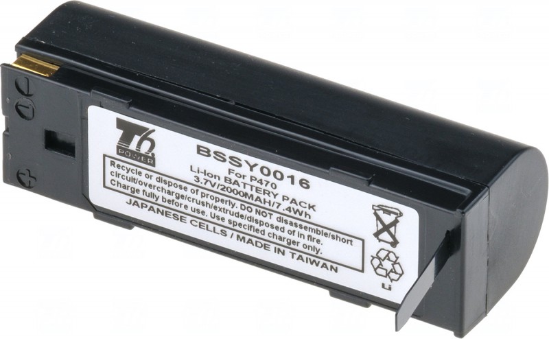 Baterie T6 Power 50-14000-079, 50-14000-145, 50-14200-003, BTRY-MC10SEB00, KT-BTYPL-01