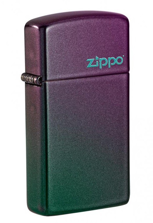 Zapalovač Zippo 26962 Slim Iridescent Zippo Logo