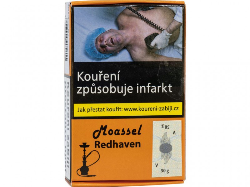 Tabák Moassel Redhaven 50g 01773