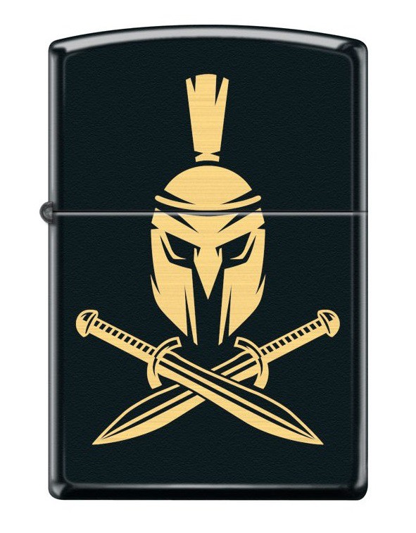 Zapalovač ZIPPO 26932 Helmet with Crossed Swords