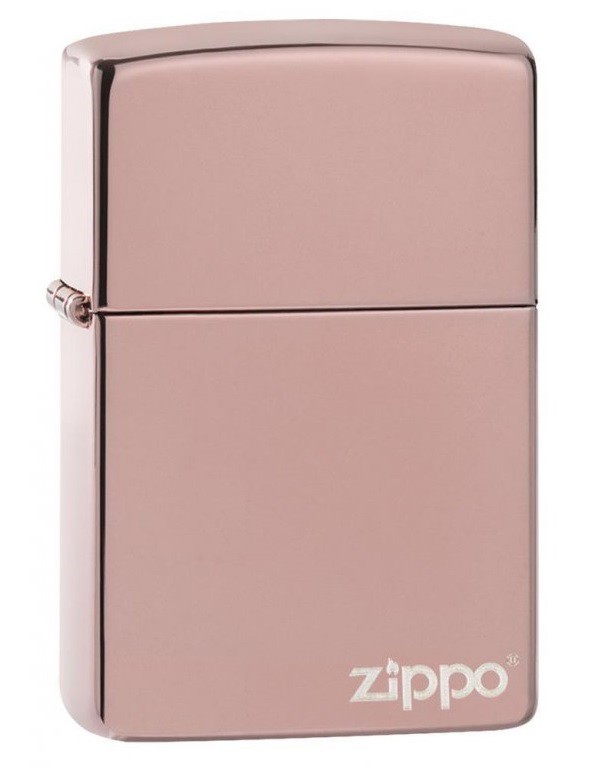 Zapalovač ZIPPO 26908 High Polish Rose Gold Zippo Logo