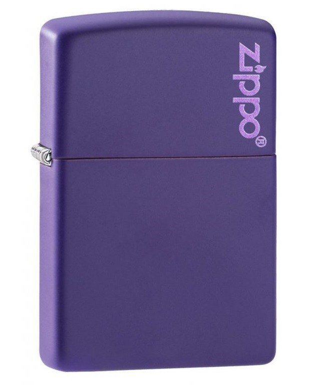 Zapalovač ZIPPO 26097 Purple Matte Zippo Logo
