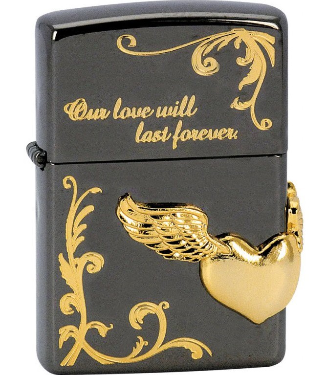 Zapalovač ZIPPO 28185 Wing heart Type