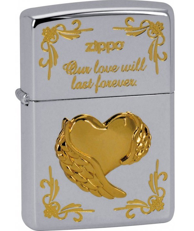 Zapalovač ZIPPO 28194 Wing Heart Type