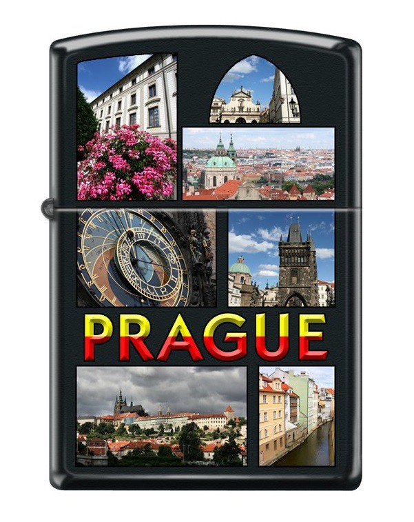 Zapalovač ZIPPO 26792 Prague Collage