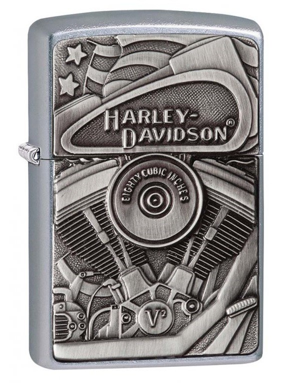 Zapalovač ZIPPO 25030 Harley-Davidson Motor Flag