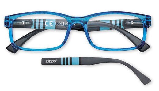 Zippo brýle na čtení 31ZB25BLU100 +1.0