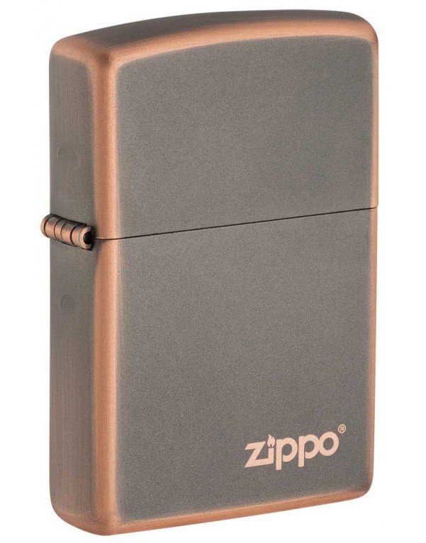 Zapalovač ZIPPO 27005 Rustic Bronze Zippo Logo