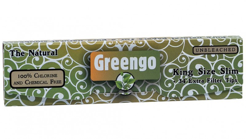 Cigaretové papírky GREENGO KING SIZE SLIM 59024