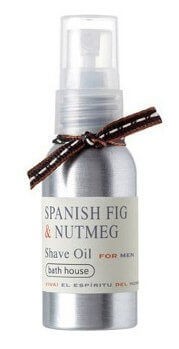 Bath House Spanish Fig &amp; Nutmeg olej na holení 30 ml