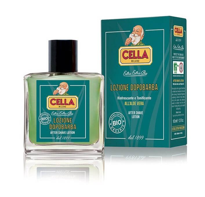 Cella Milano Bio Aloe Vera, voda po holení 100 ml