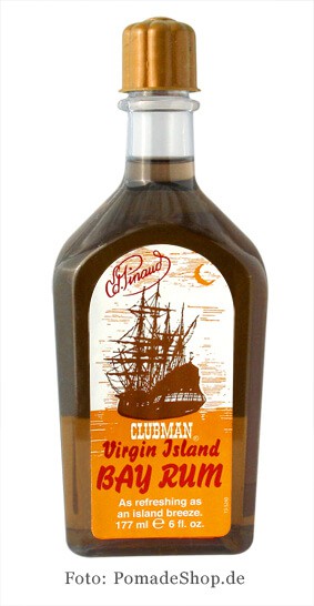 Clubman Virgin Island Bay Rum, voda po holení 177ml