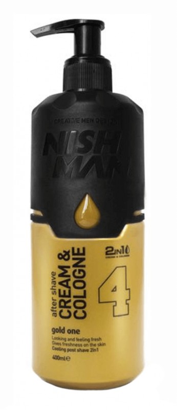 Nishman Cream Cologne Gold One krémová kolínská 400 ml