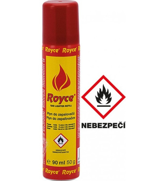 Plyn do zapalovačů Royce 90ml 10030