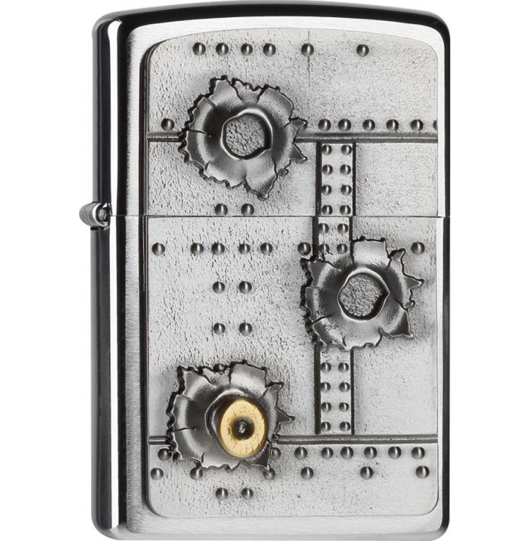 Zapalovač ZIPPO 21805 Bullet Holes 3D