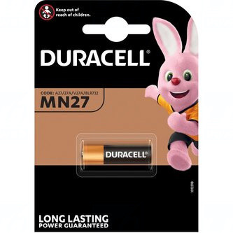Baterie Duracell 27A, A27, E27A, V27A, MN27, G27A, 12V, blistr 1 ks