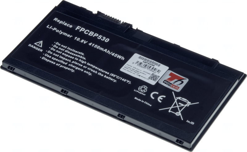 Baterie T6 Power FPCBP530, FPB0337S, FPCBP528, FMVNBP245, FMVNBP246, CP721833-01, CP753148-01, CP790916-01