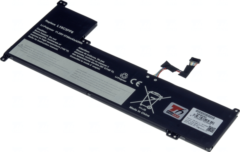 Baterie T6 Power L19C3PF6, L19L3PF4, 5B10W89838, 5B10W89839, SB10W89837, SB10W89845