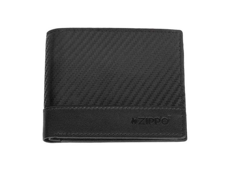 Kožená peněženka Zippo Carbon 44189