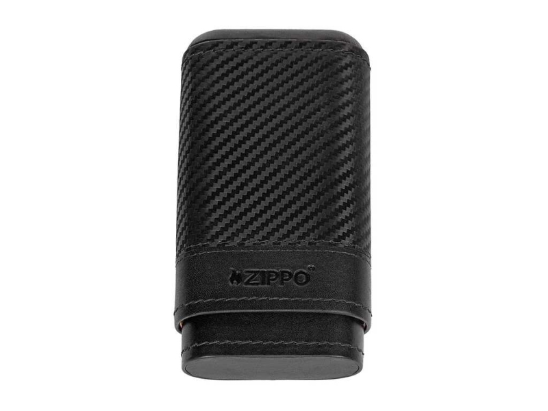Kožené pouzdro na doutníky Zippo Carbon 98512