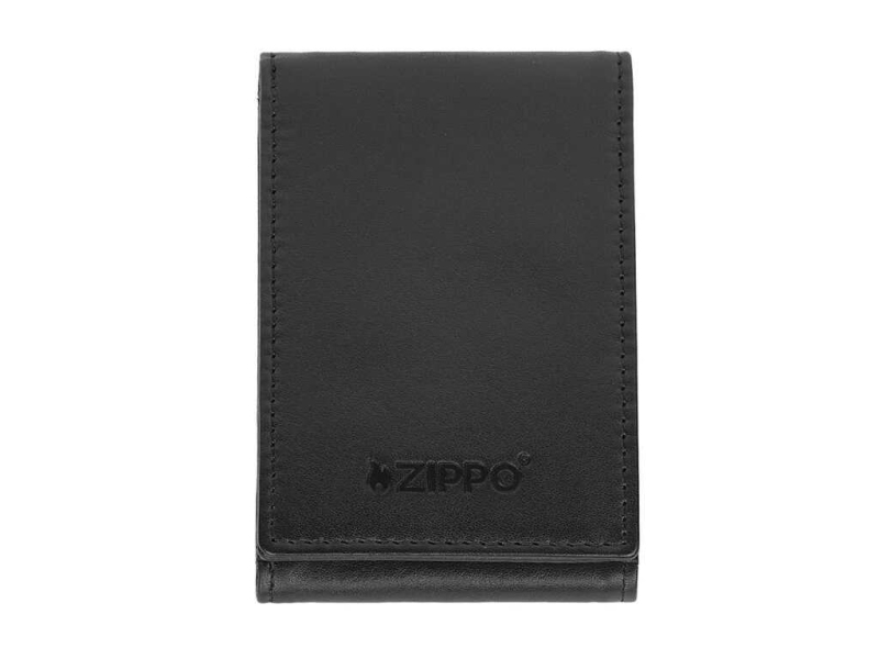 Kožené pouzdro na karty Zippo Carbon 44192