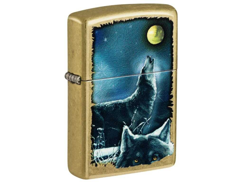 Zapalovač ZIPPO 23082 Wolf Song Design