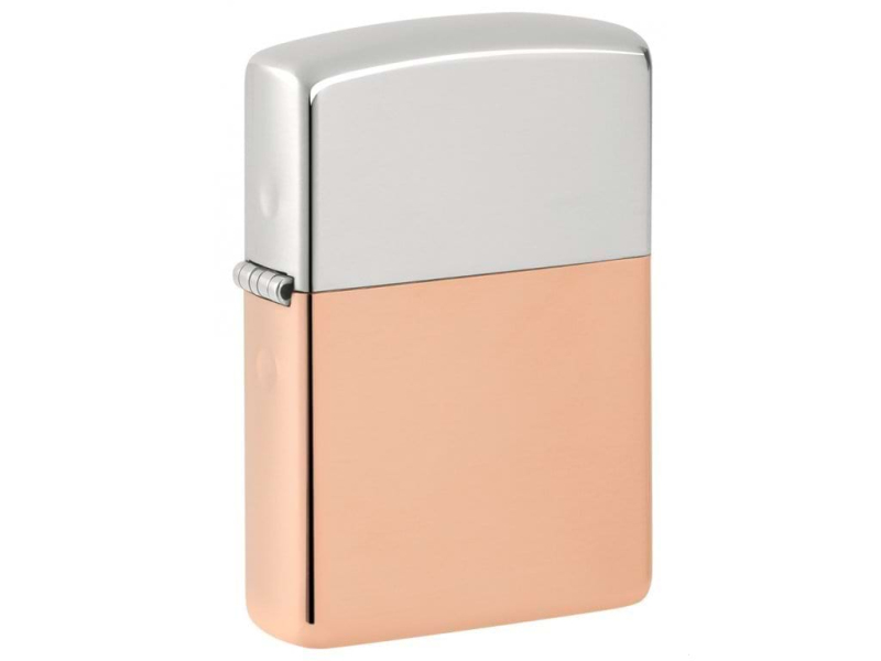 Zapalovač ZIPPO 28029 Bimetal Case - Sterling Silver Lid