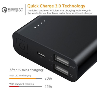 Powerbanka AUKEY Quick Charge 3.0 10050mAh