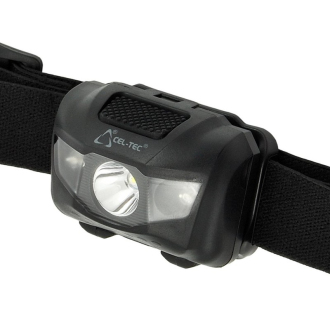 LED čelová svítilna CEL-TEC HL150A Black panther