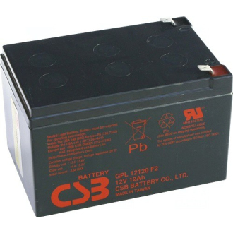 akumulátor CSB GPL12120F2 (12V/12Ah)