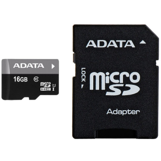 Paměťová karta A-DATA 16GB MicroSDHC karta Class 10 UHS-I