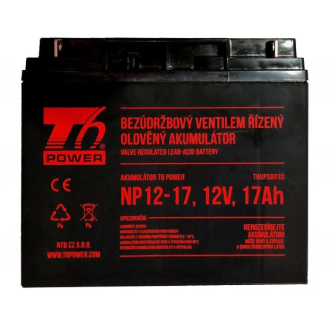 Akumulátor T6 Power NP12-17, 12V, 17Ah