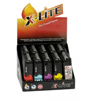 Zapalovač XLITE 13100 Shiny Metal