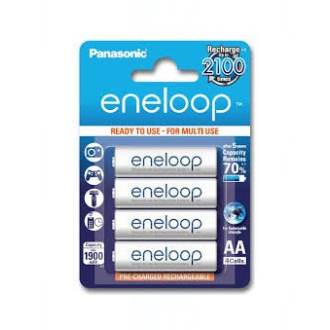 Baterie Panasonic Eneloop BK-3MCDE, AA 2000mAh, EKO blistr 4 ks