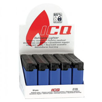 Zapalovač 31992 ICQ Turbo HC Blue