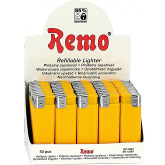 Zapalovač Remo 32001 žlutá