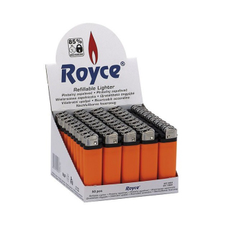 Zapalovač Royce 13007 oranžový