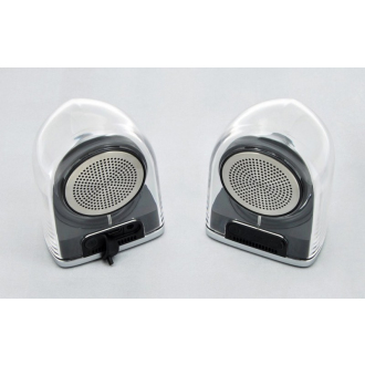 Bluetooth reproduktory CEL-TEC Stereo Master Transparent