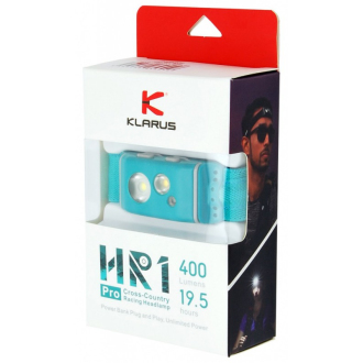 Nabíjecí čelová svítilna Klarus HR1 Pro Blue