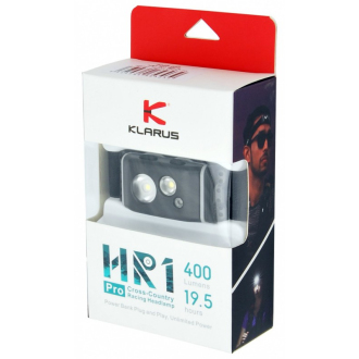 Nabíjecí čelová svítilna Klarus HR1 Pro Black