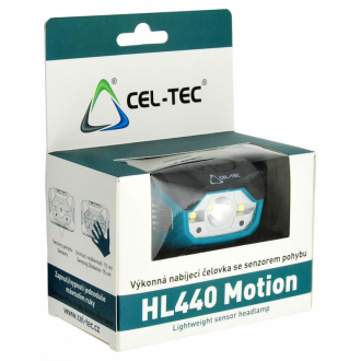 Nabíjecí čelovka s pohybovým senzorem CEL-TEC HL440 Motion