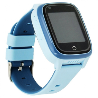 Dětské 4G hodinky s GPS lokátorem a fotoaparátem CEL-TEC KT17 Blue