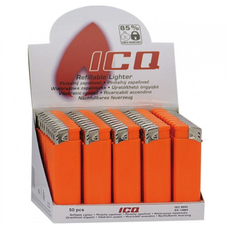 Zapalovač ICQ 32208 Neon Orange
